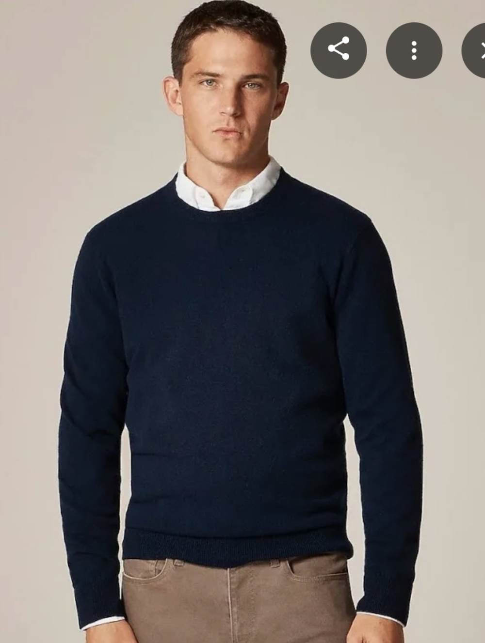 J. Crew Merino Wool Crewneck Sweater